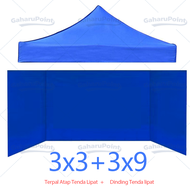 tenda jualan bongkar pasang/tenda lipat 3x3 full set /Tenda Bazar Outdoor/Tenda Gazebo/Terpal Atap/T