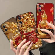 Oppo A77s case with 3D printed God of Wealth, lucky and fortune CNY case