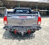 กันชนท้ายออฟโรด แบบรูกลม สำหรับรถกระบะทุกรุ่น T Rear off-road bumper for all pick ups