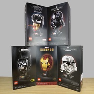 Lego Building Blocks 76165 Iron Man 76187 Venom 75328/75327 Batman 75277 Helmet 75276