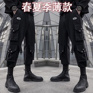 ✨2025 Slim-Fit Work seluar kargo lelaki [HTK 1366 People] National Fashion Mechanical Style Paratroo