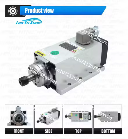 New Arrival 3.5KW CNC Spindle Motor 220v ER20 Spindle 400hz 24000RPM + ER20A wrench + 2pcs ER20 Coll