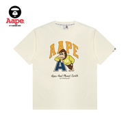 Aape Flagship Store Men's Spring Ape-Man Letter Print Casual Trendy Short-Sleeved T-Shirt 1745XXP