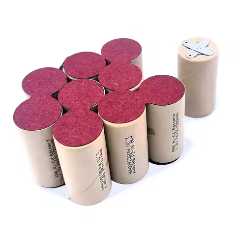 Ni-Cd Sub C SC 12V 1.2-3Ah Powertools Rechargeable Battery DIY for PRACTYL KD512-1120 Cell 10SN P113