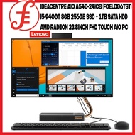LENOVO IDEACENTRE AIO A540-24ICB (F0EL006TST) i5-9400T 8GB 256GB SSD + 1TB SATA HDD AMD Radeon 23.8INCH FHD TOUCH AIO PC