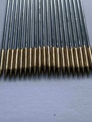 Mata paser logam kuningan 6mm/14cm/10biji kualitas rok anti pecah