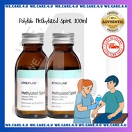 POLYLAB METHYLATED SPIRIT ETHANOL 70% 100ML