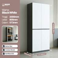 [PROMO 7.7] Lemari Besi Pakaian Wardrobe Pakaian Gantungan Lemari Wardrobe Aksesoris Aesthetic Wardr