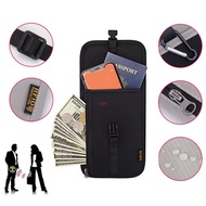 SE Portable Shoulder Bag Phone Storage Organizer for Flight Tickets and Currency
