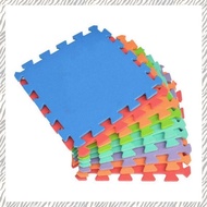 (AWIP) Play Mats Puzzle Modular Colored 20 Pieces 30X30 cm Soft Eva Foam Childrens Puzzle Rug for