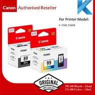 Canon PG-89 CL-99 Black Ink Cartridge PG89 CL99  E560