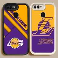 BI29 Lakers Casing for OPPO A11K A12s A12 A7 F5 F7 F9 Pro A5S White Black