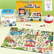 Police Caught Stealing Brain Training Concentration Parent-Child Interaction Educational Toys Role P