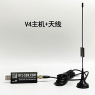 RTL-SDR บล็อก V4เครื่องรับโปรแกรมวิทยุที่กำหนด RTL2832U R828D วิทยุ1PPM และเครื่องเล่นซีดี