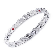 Magnetic Bracelet - Detachable Energy Bracelet With Germanium Particles, Hexagonal Wide Version, Wom