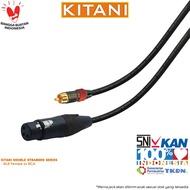 Kitani Kitani | XLR to RCA Audio Cable - Code: (KITANI, GP, XLR FE - RCA)