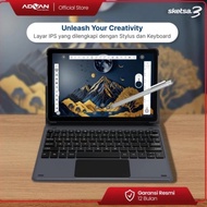 Tablet 10 Inch ADVANCE SKETSA 3 /128 Ram 6gb internal 128gb Resmi Full