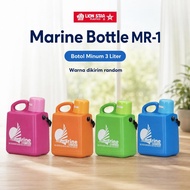 LION STAR 3L Marine Water Bottle MR-1 BPA Free Jumbo Sports Bottle