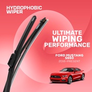 Trapo Hydrophobic Silent Wiper Ford Mustang S550 (2016-Present) Water Repelling Coating
