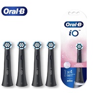 Oral B io mild soft cleaning toothbrush replacement head, 4 black