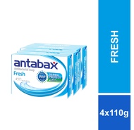 Antabax Antibacterial Bar Soap Fresh (4x110g)