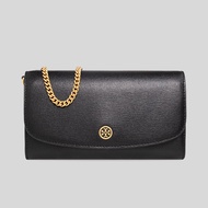 Tory Burch ROBINSON Chain Wallet Black 137152