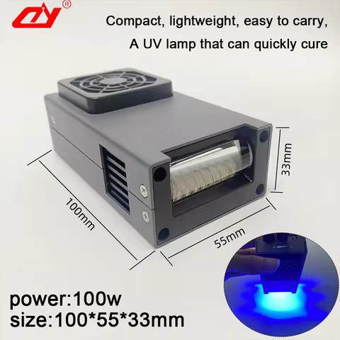 35*15 Fan Cooling UV LED Lamp For Nocai 6090 UV Flatbed Printer Epson XP600 TX800 DX5 DX7 Print 395n