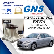 GNS WATER PUMP TOYOTA ESTIMA ACR50 , CAMRY ACV40 2.4 (2AZ-FE) 100% HIGH QUALITY READY STOCK IN MALAY