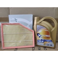 BMW E60,E61,Z4 13717521033 /LX944 AIR FILTER + KOYOMA 5W30 SEMI SYNTHETIC ENGINE OIL