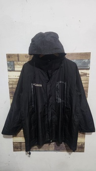 Columbia Titanium Goretex Outdoor Gorpcore Jacket Black ( Size L )