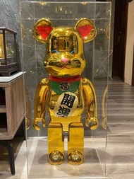 Be@rbrick 晴空塔電鍍招財貓1000%