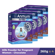 Anmum Materna Pregnancy Milk Powder Lite Choco 260g x4