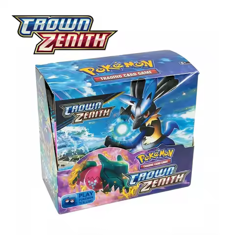 360Pcs Pokemon CROWN ZENITH Scarlet Violet Prismatic Evolutions English Booster Battle Transaction C