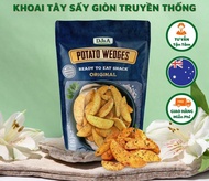 Khoai Tây Sấy Ít Béo Vị Truyền Thống 100g DJ&A - Thích hợp ăn chay - Original Potato Wedges - Giảm C