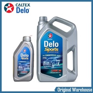 น้ำมันเครื่องยนต์ดีเซล Caltex Delo Sports Commonrial  คาลเท็กซ์ เดโล สปอร์ต คอมมอลเรล 15w-40 ปริมาณ 7 ลิตร และ 8 ลิตร