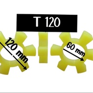 RUBBER COUPLING JAW T 120 CLUTCH JAW T 120