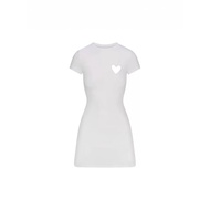 Skims Park Chae Young Short Sleeve Women's Dress