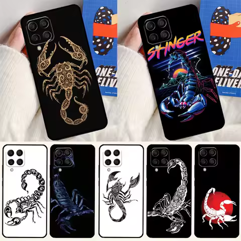 Scorpion For Samsung Galaxy M12 M13 M33 M23 M53 M15 M55 M31 M51 M14 M34 M54 M20 M32 M52 Phone Case