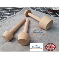Tart Presser-Wooden (3/3.5cm) *** FOC ALUM TART MOULD *** Egg Tart Presser-Wooden (3/3.5/5.5cm) *** 