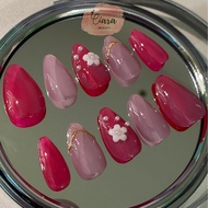 Ciara Nails - Purple PP02 Press On Nails + Free Glue & Nail File