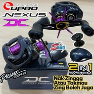EUPRO NEXUS DC Bait Casting Reel BC Digital Control Mesin Pancing Zing Casting Saltwater