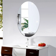 [HOT GKJGNBK 125] Rectangle Home Decoration Shower For Bathroom/Wall 3D Effect Mirror Stickers Make Up Mirror Anti Fog Mirror Acrylic Mirror