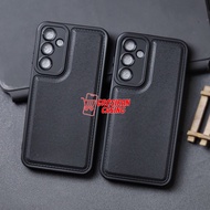 Softcase Macaron Black Leather Leather Case Samsung J2 Prime Samsung M14 5G Samsung M15 5G Samsung M