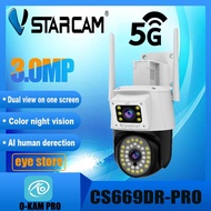 Vstarcam C662DR / C622DR / CS669DR-PRO (เลนส์คู่) ความละเอียด 2-3 MP(1296P) กล้องวงจรปิดไร้สาย Outd