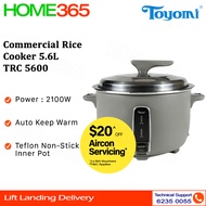 Toyomi Commercial Rice Cooker 5.6L TRC 5600