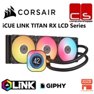 Corsair iCUE LINK TITAN RX LCD Series RGB AIO Liquid CPU Cooler