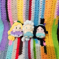 GANTUNGAN Amigurumi Disney characters crochet| Key chain| Crochet keychain| Bag hanger| Disney keych