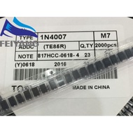 100PCS DIODE M7 1N4007 SMD 1A 1000V Rectifier Diode A027
