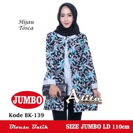 Blouse Batik Jumbo/ Atasan Batik Wanita Jumbo/ Blouse Big Size SH7