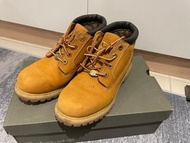 Timberland 女款小麥黃經典防水短靴